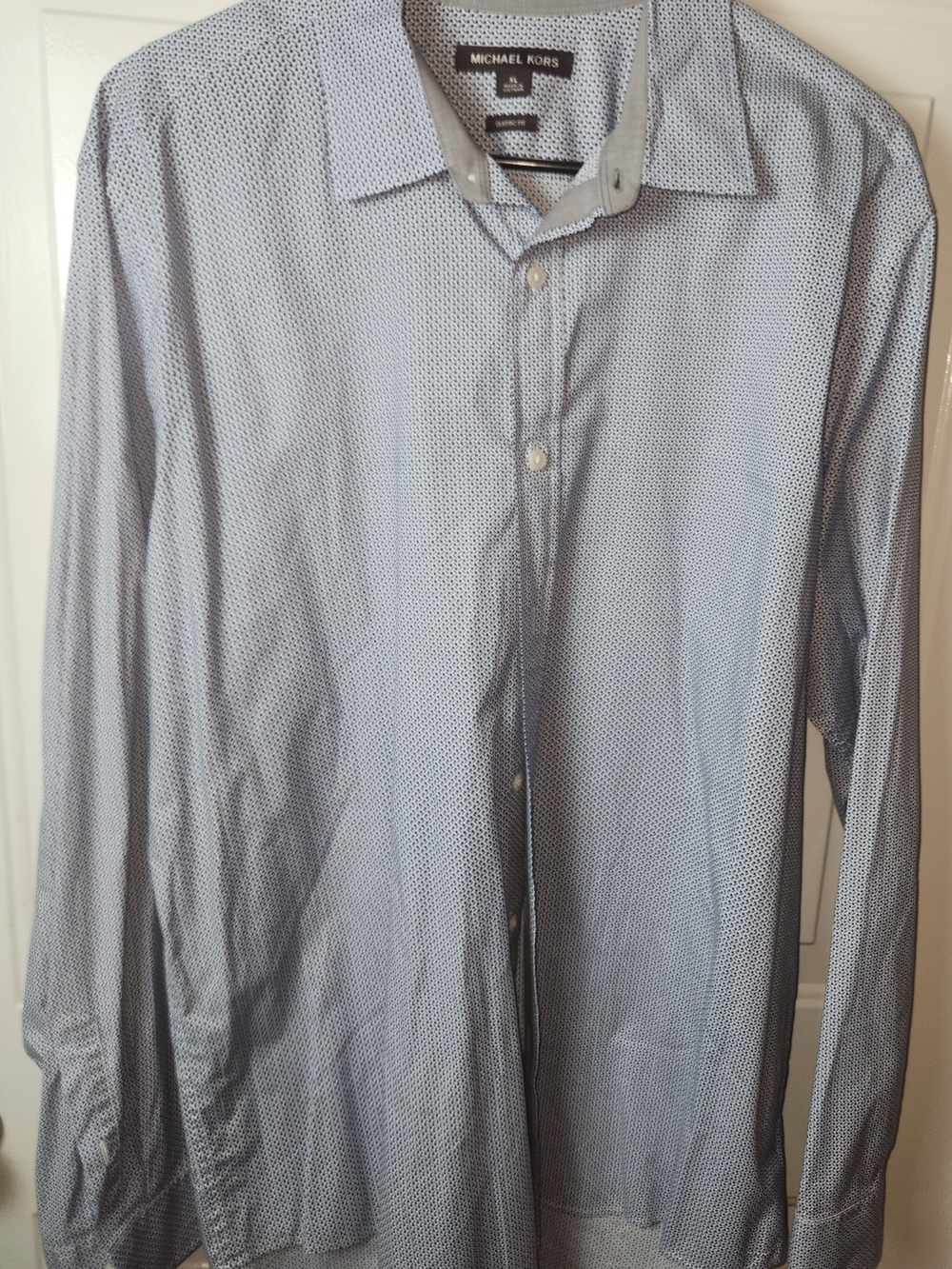 Michael Kors Classic Fit Button Up Dress Shirt Size XL